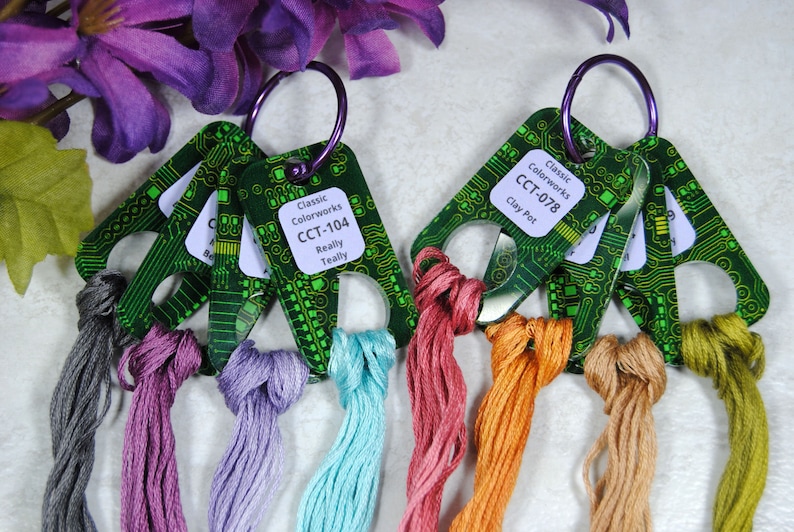 Classic Colorworks Thread Drop Labels Organize Your Overdyed - Etsy