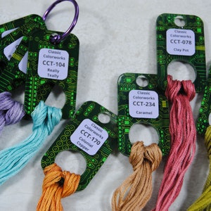 Classic Colorworks Thread Drop Labels - Organize Your Overdyed Thread ...