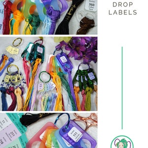 Anchor Thread Drop Labels - Organize Annie's Keepers and Floss Drops ...