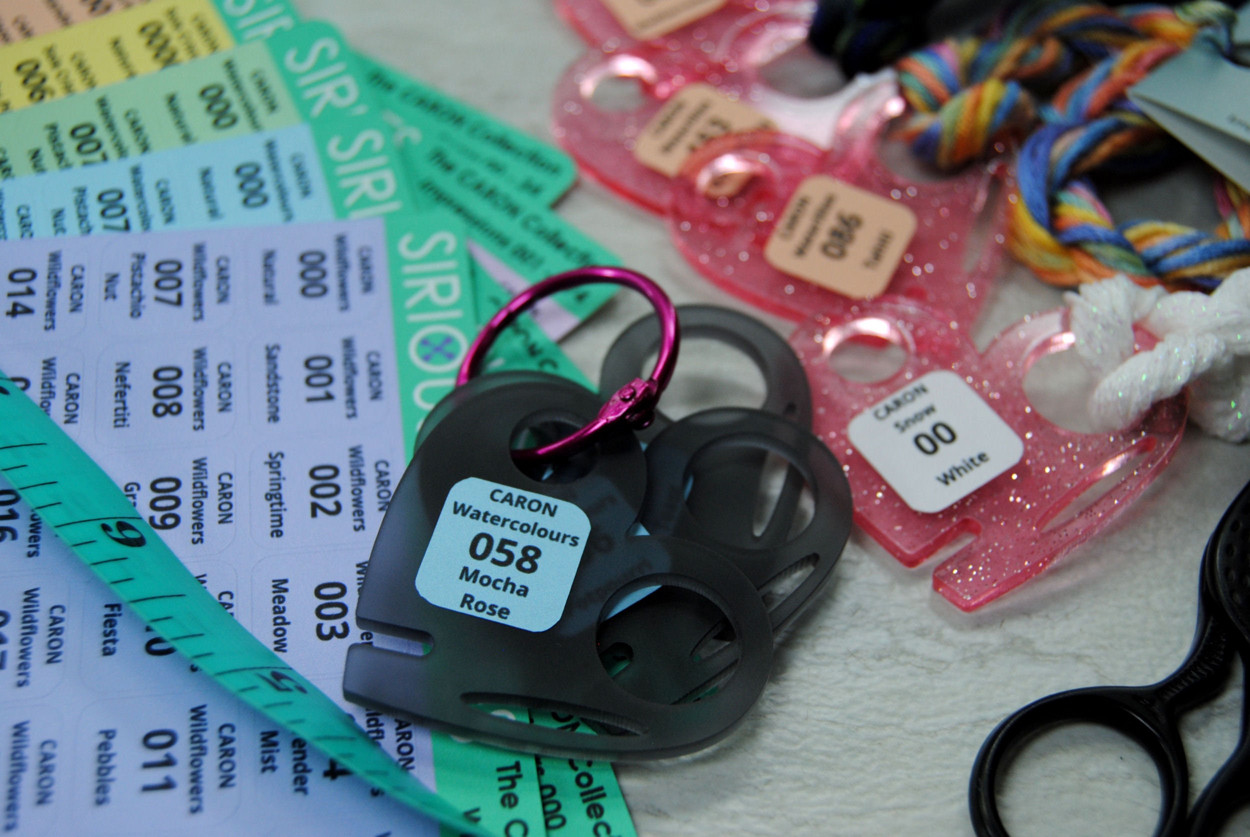 CARON Collection Thread Drop Labels - Organize Your Overdyed Thread on ...