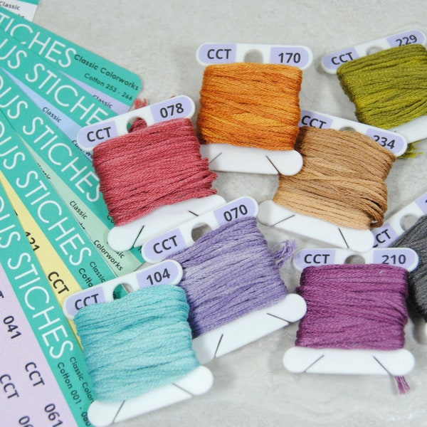 Classic Colorworks Thread Labels - Organize your Bobbins with Large Font Number Stickers - Thread Box Storage Organization Method