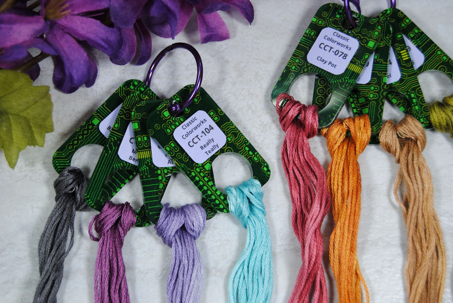 Classic Colorworks Thread Drop Labels Organize Your Overdyed - Etsy