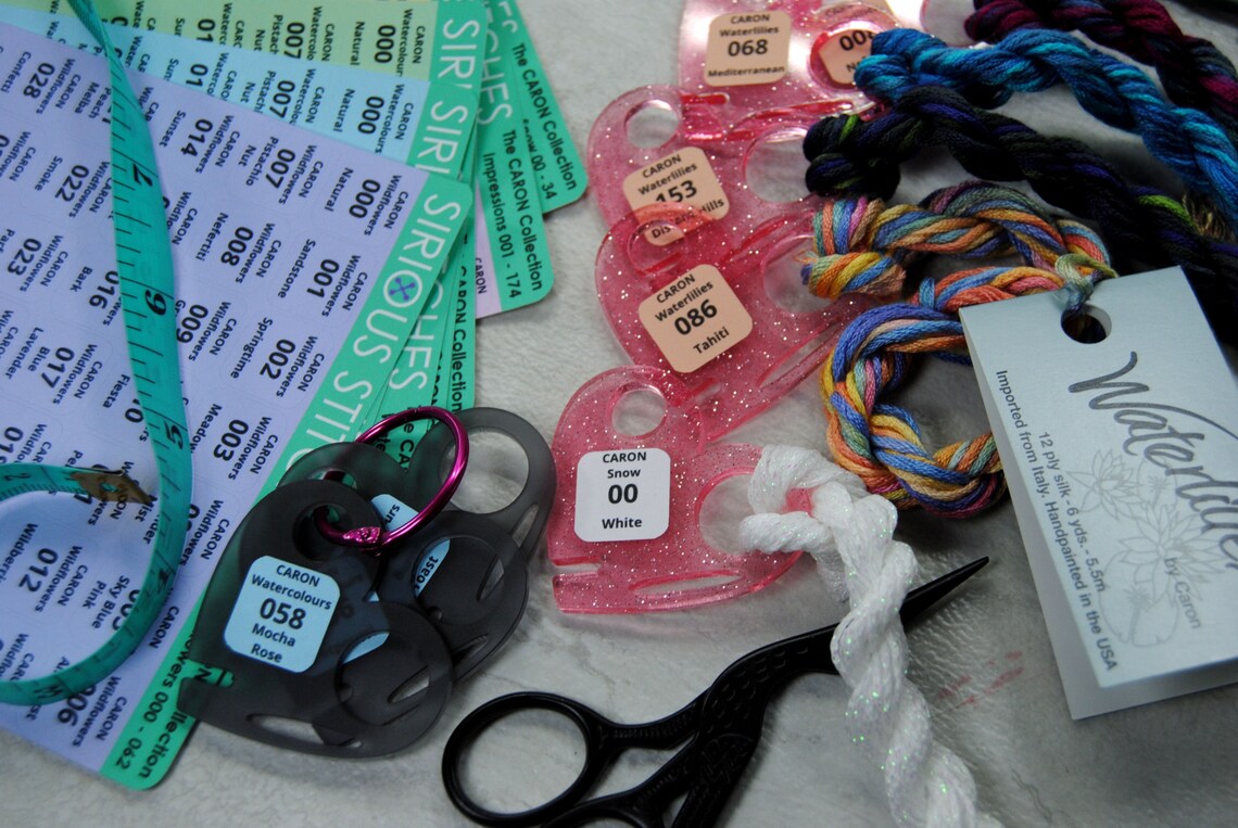 CARON Collection Thread Drop Labels - Organize Your Overdyed Thread on ...