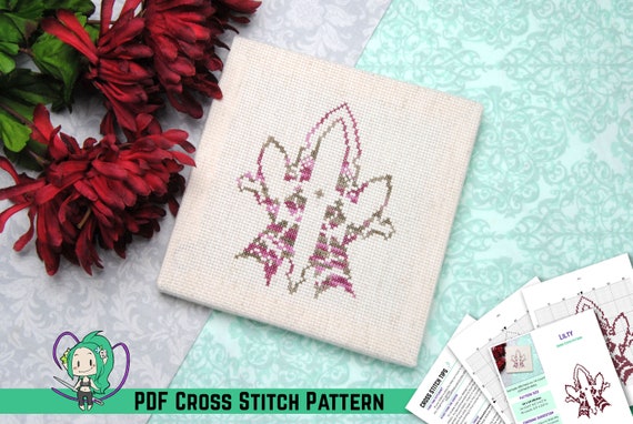 Final Fantasy Cross Stitch Pattern Crystal Chronicles Lilty - Etsy