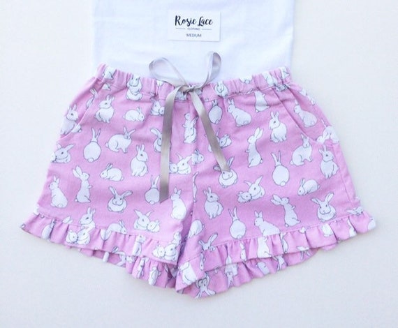 pink sleep shorts