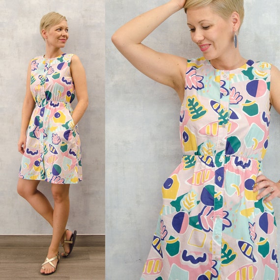 bright summer dress