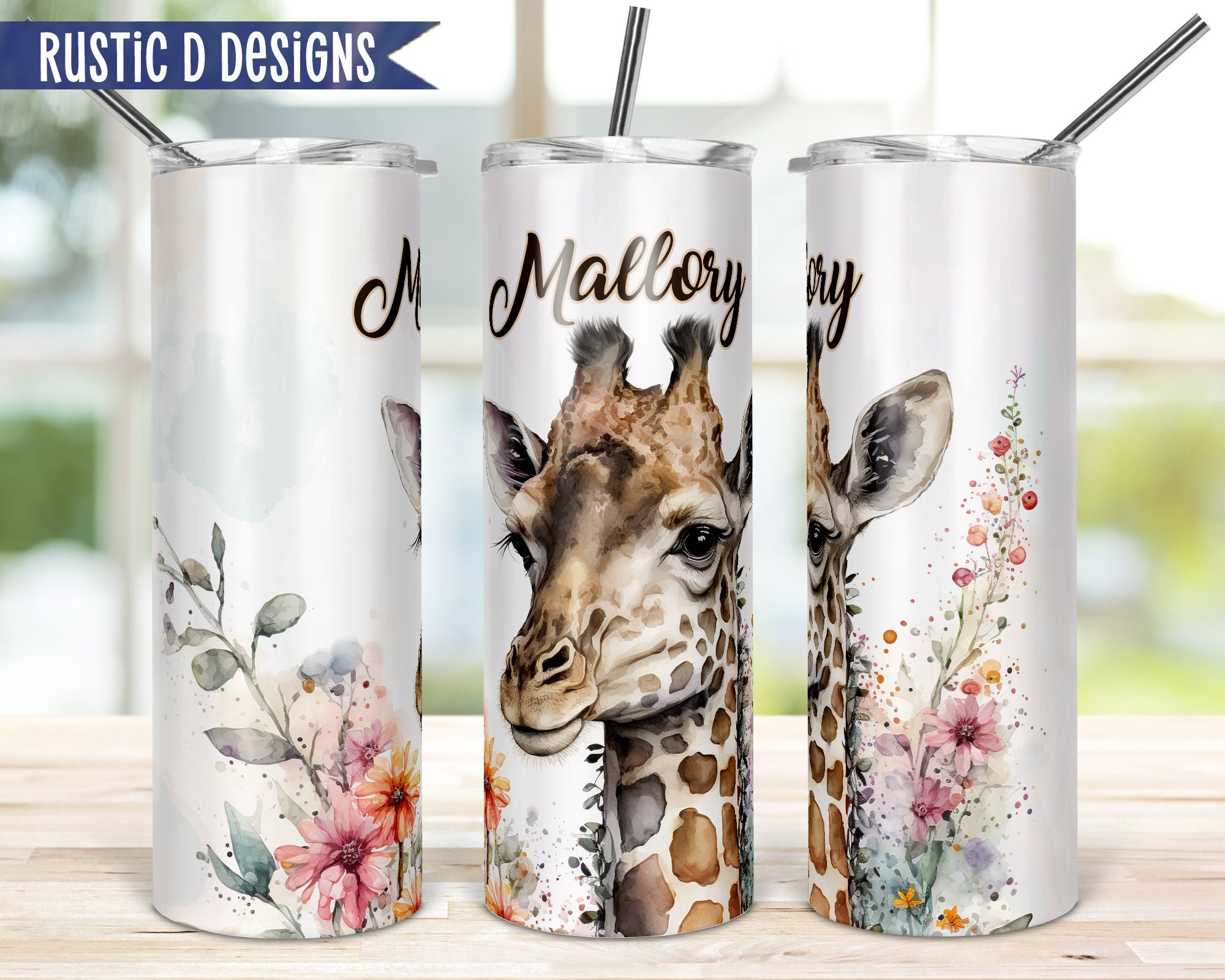 Starbucks Released Bright Happy Giraffe Drinkware Collection