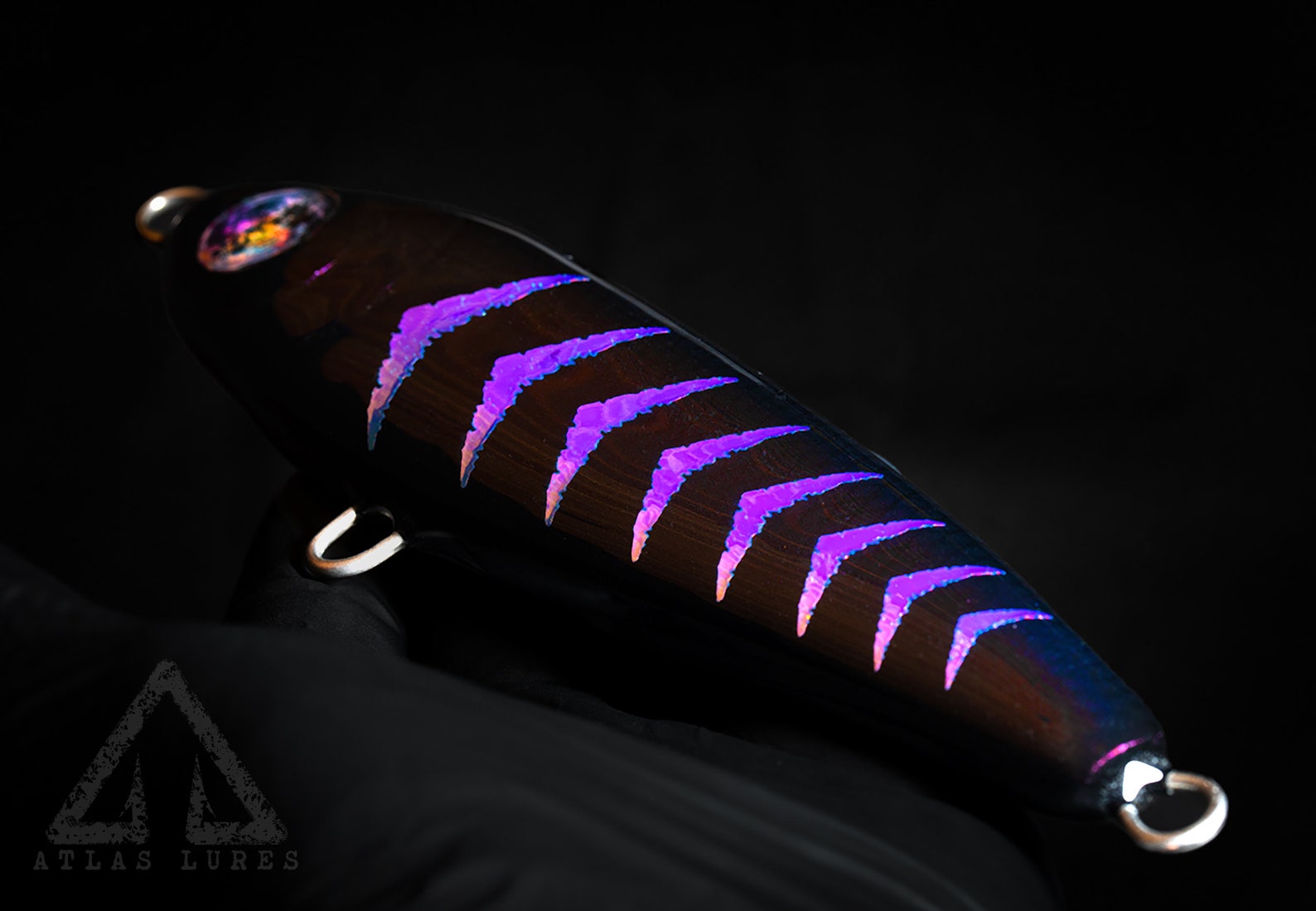 Atlas Lures Handmade Helio Night Shift Custom Fishing Lure USA Tuna