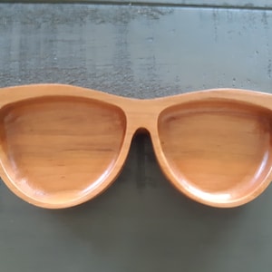 Sunglasses Wood Tray Sunnies Wood Catchall Sunglasses Dish Minimalist Decor Under 20 image 1