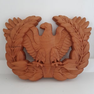Army Warrant Officer - Wooden Army Warrant Officer Eagle Rising - Warrant Officer Gift - PCS Gift - Retirement Present
