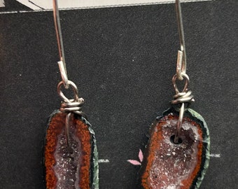 Tabasco Geode Earrings F