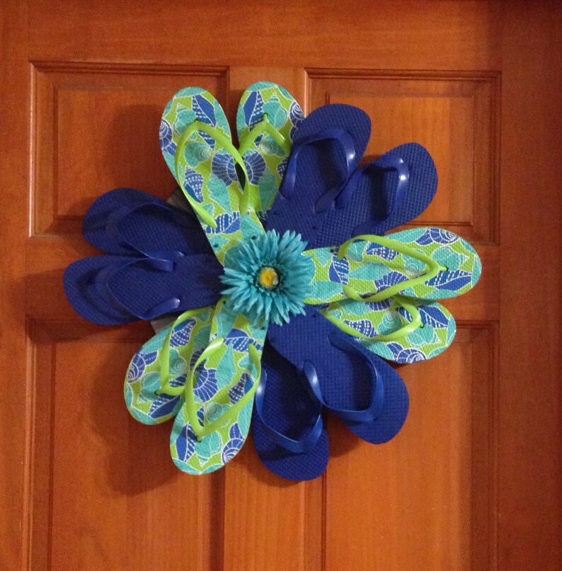 Summery Flip-Flop wreath