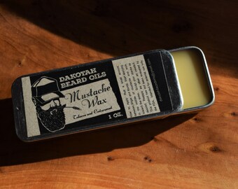 DAKOTAH BEARD OILS - Mustache Wax - All Natural