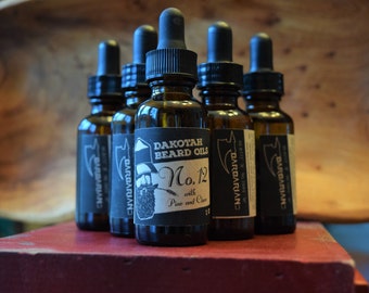 DAKOTAH BEARD OILS - No. 12 (Pine and Clove)