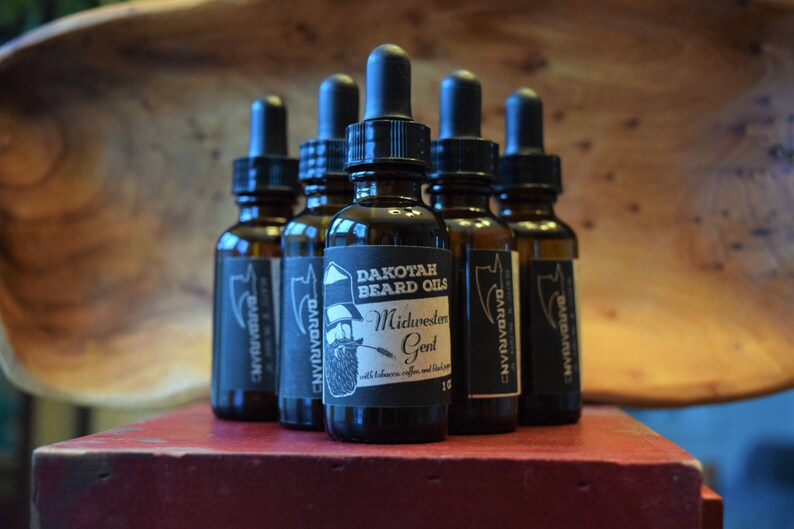 DAKOTAH BEARD OILS Midwestern Gent Tobacco, Coffee, and Black Pepper image 1