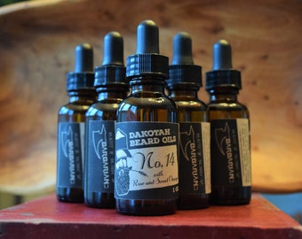 DAKOTAH BEARD OILS - No. 14 (Rose and Sweet Orange)