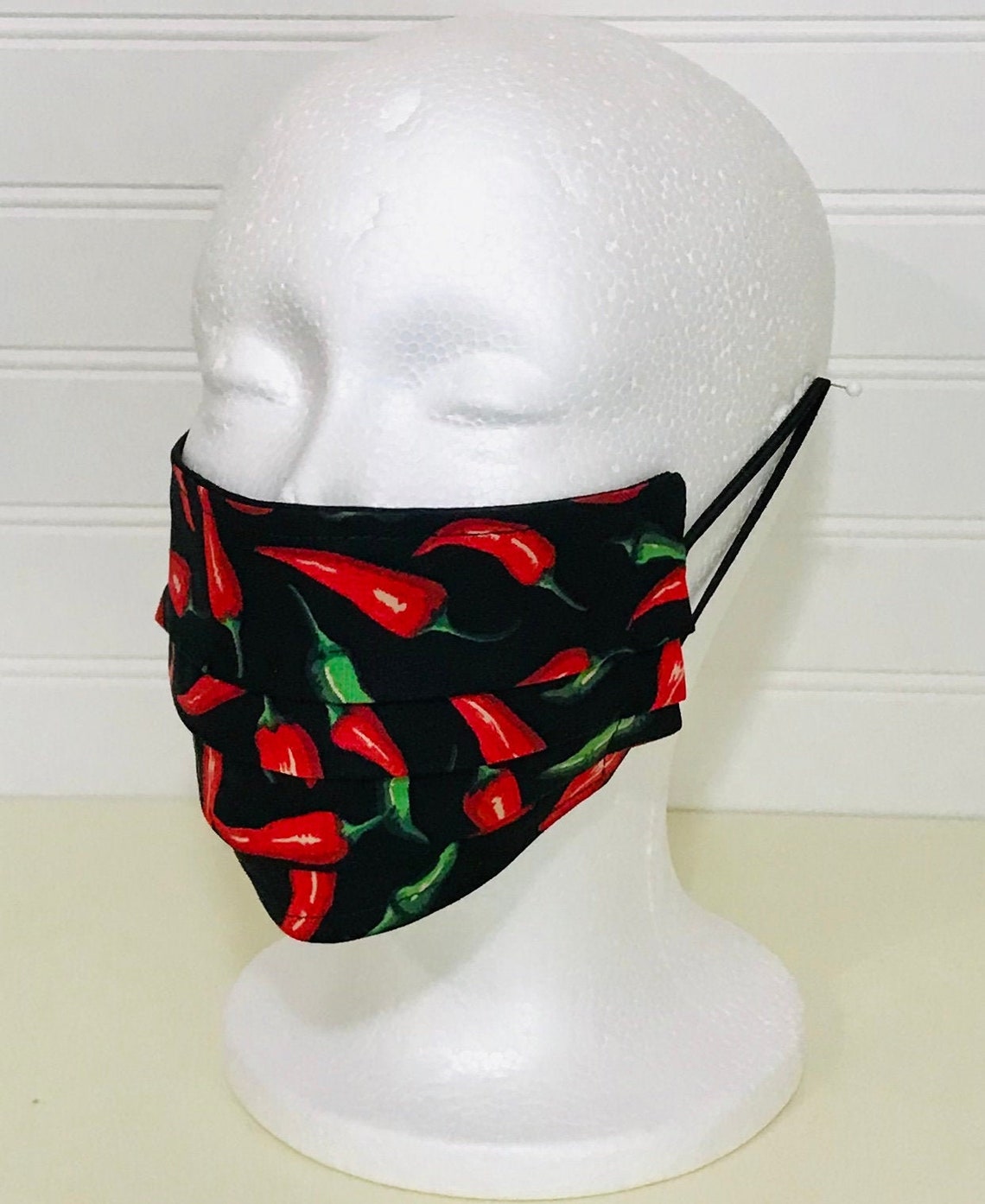 Chili Pepper Face Mask Custom Face Mask Washable Face Mask Etsy