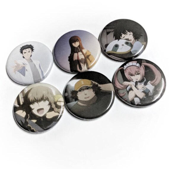 Steinsgate Future Gadget Laboratory pin logo anime adults hoodie