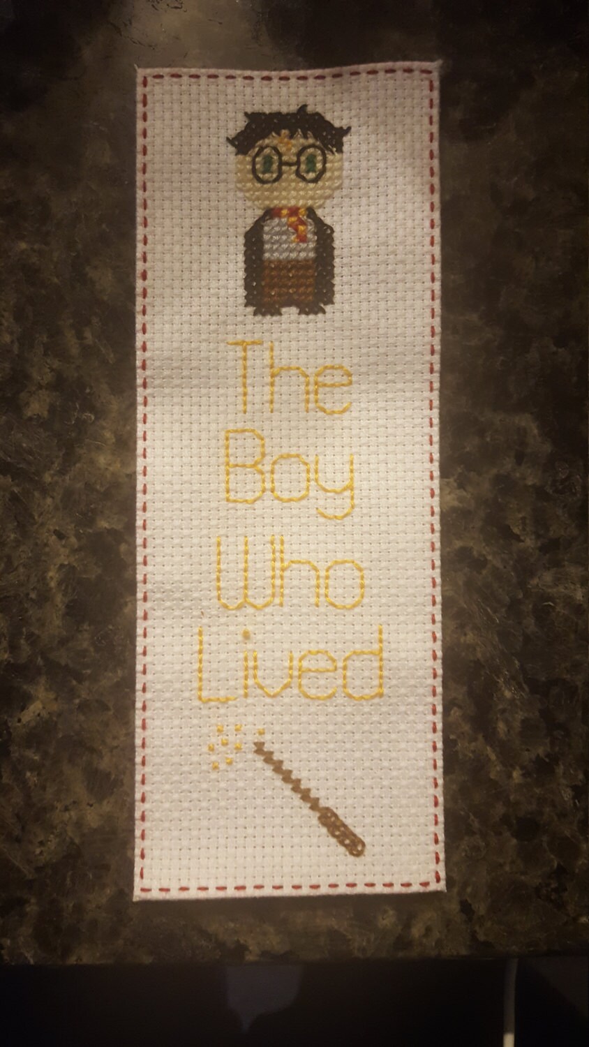 Harry Potter Inspired Bookmark Cross Stitch Pattern PDF | Etsy