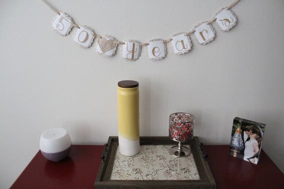 50 Years Banner 50th Anniversary Banner Golden Anniversary Etsy