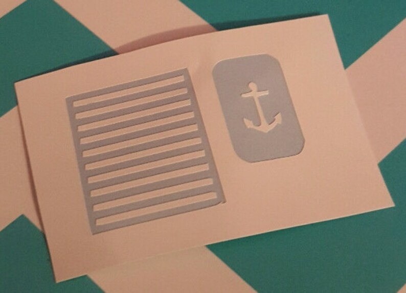 Nautical Stencils & Decals Set Nail Vinyls Etsy