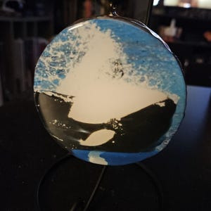 Orca / Killer Whale Resin Ornament