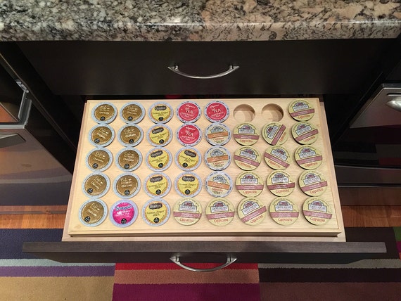 Custom K Cup Holder Drawer Organizer Etsy
