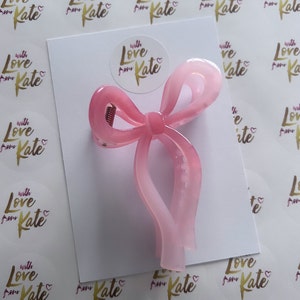 Ribbon Bow Shape Claw Clip