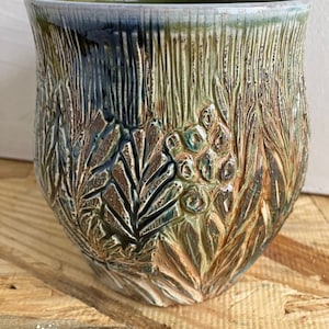 READY TO SHIP. Stoneware vase, decorative vase, pottery vase, vase, utensil container, soda fired vase, home, pottery, pots image 3