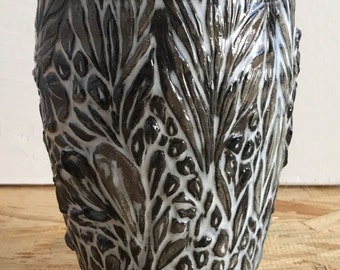 READY TO SHIP. Stoneware vase, decorative vase, pottery vase, vase, ceramic vase, ceramics and pottery, soda fired vase, home, pottery, pots