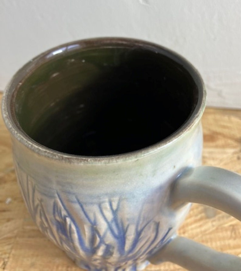 READY TO SHIP. Stoneware mug, coffee cup, tea cup, mug, pottery mug, stein, ceramic mug, ceramics and pottery, soup mug, kitchen, tea image 2