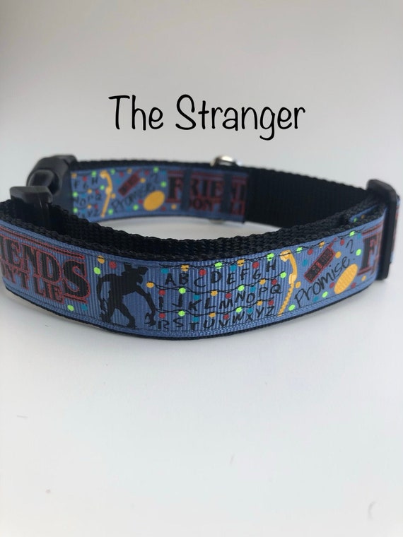 stranger things dog collar