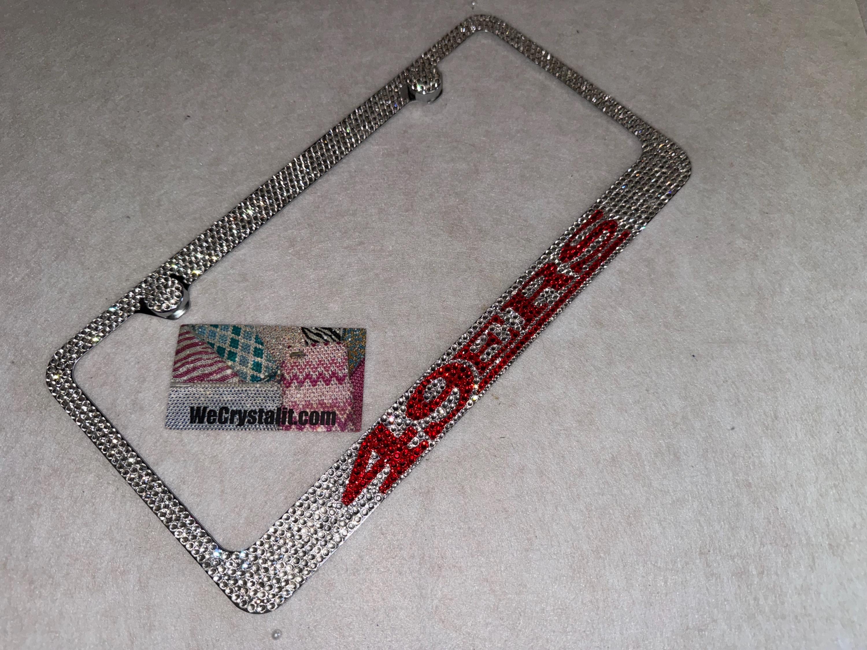 49ers Bling License Plate Frame - Etsy