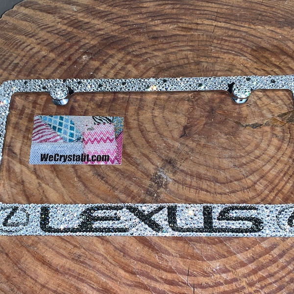 Lexus Sparkle License Plate Frame Etsy