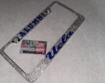 UCLA Alumni Crystal Sparkle Auto Bling Rhinestone  License Plate Frame with Swarovski Elements Made by WeCrystalIt