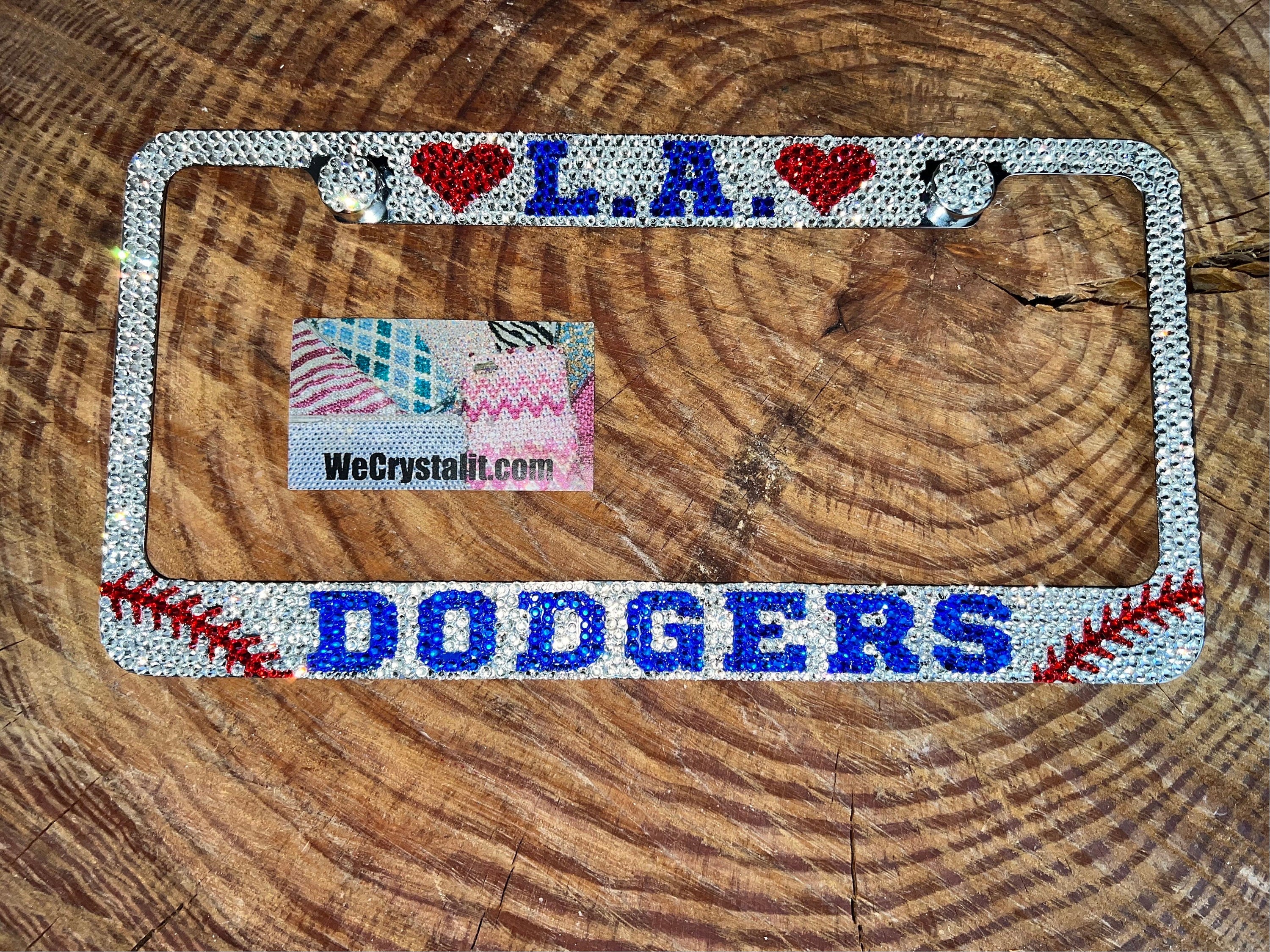 Dodgers rhinestone tee - Gem