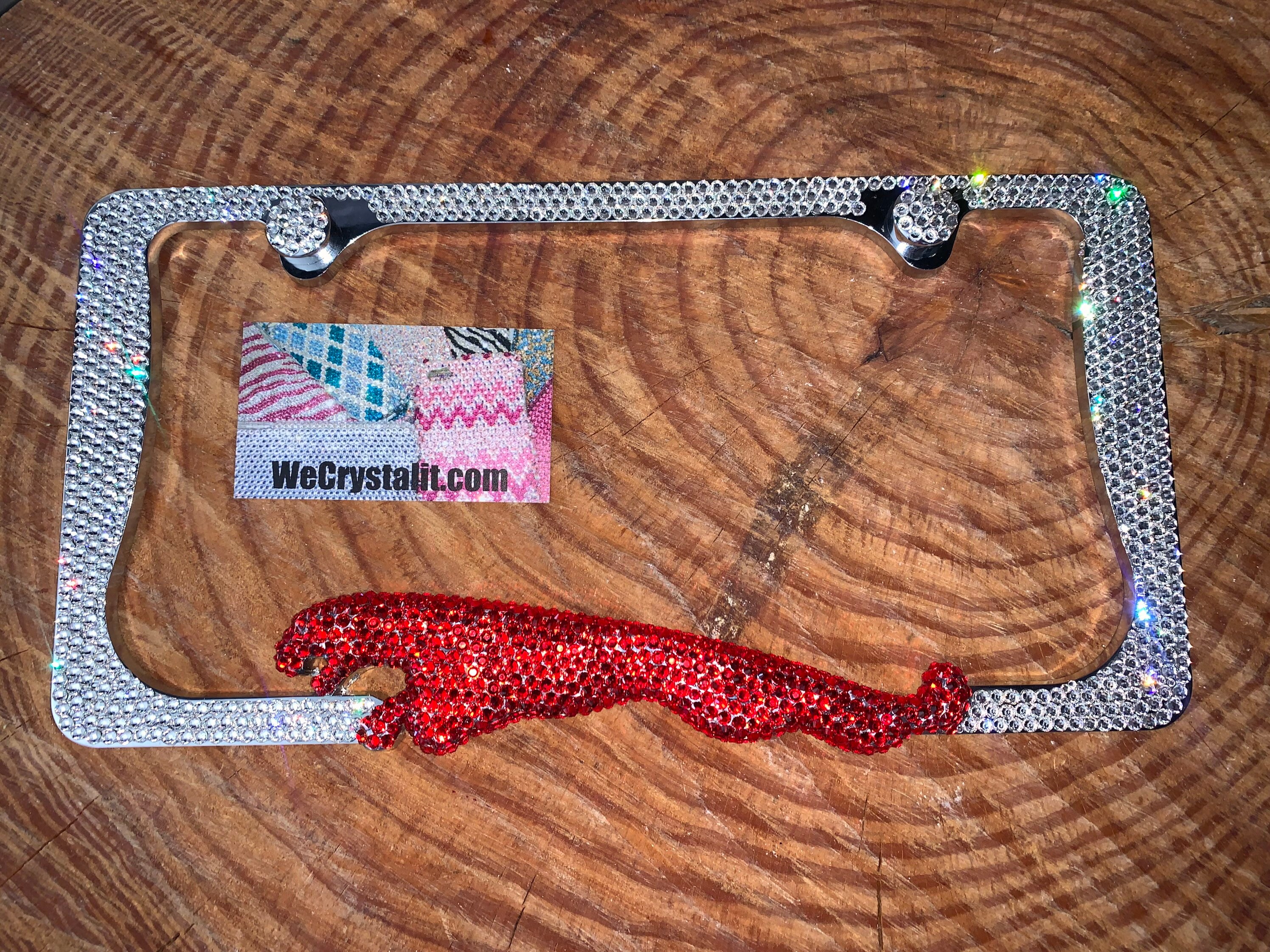 Lexus swarovski license plate frame deals