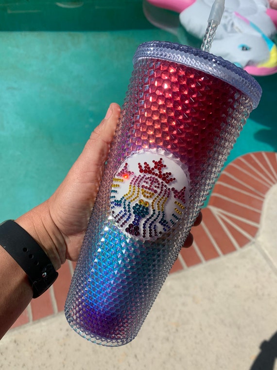 Buffalo Bills 24oz Iridescent Studded Tumbler