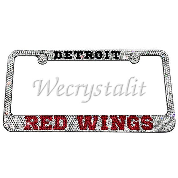 Detroit License Plate Frame Etsy