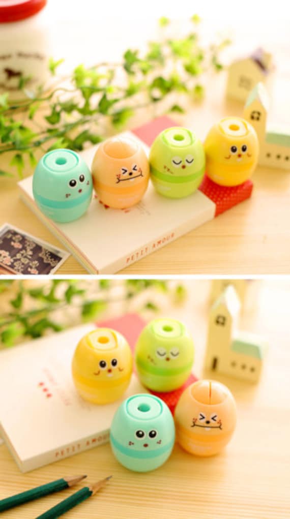Kawaii Egg Design Pencil Sharpener Office School Supply Stationery Gift