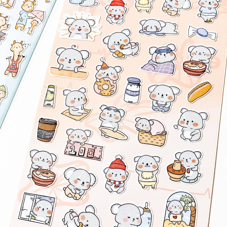 Kiri /& Koala Stickers 2pkts Gift Ideas Sticker | Crafting Scrapbooking Ideas Stickers