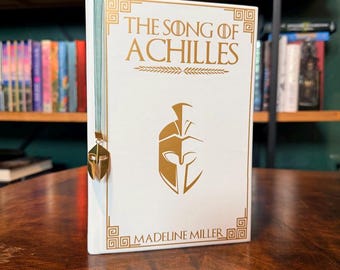 Leather Rebound The Song of Achilles by Madeline Miller (Made to Order)