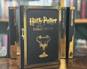 Leather Rebound Harry Potter and the Goblet of Fire (Made to Order)