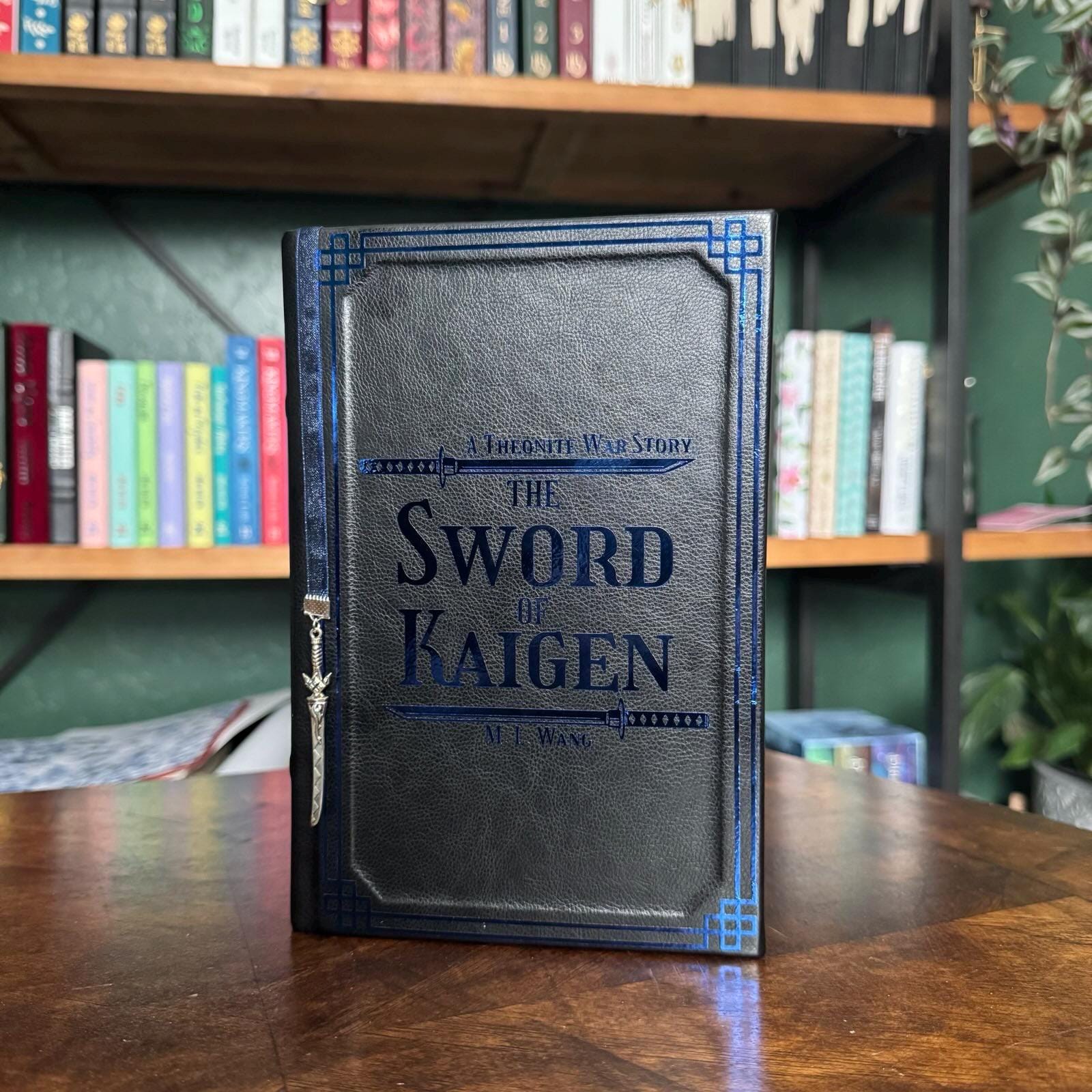 Leather Rebound The Sword of Kaigen by M. L. Wang (Made to Order)