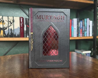 Murtagh con ribete de cuero de Christopher Paolini (Hecho por encargo)