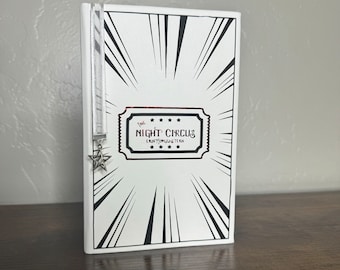 Leather Rebound The Night Circus by Erin Morgenstern (Made to Order)