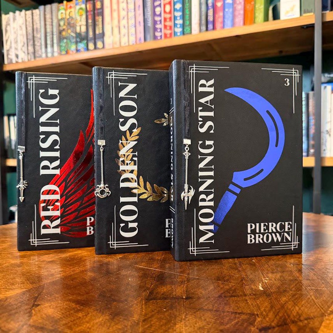 Red Rising Trillogy Rebound Red Rising Trilogy by Pierce Brown (made to Order) - Etsy