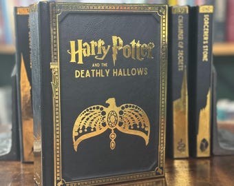 Leather Rebound Harry Potter and the Deathly Hallows (Made to Order)