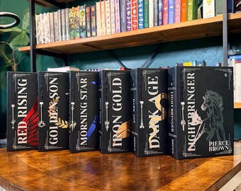 Rebound Red Rising Book Series by Pierce Brown (Made to Order)