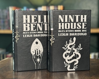 Leather Rebound Set of Ninth House and Hell Bent